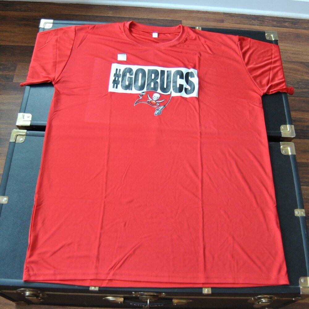 Go Bucs Short Sleeve Publix Promotional Shirt Red X-Large